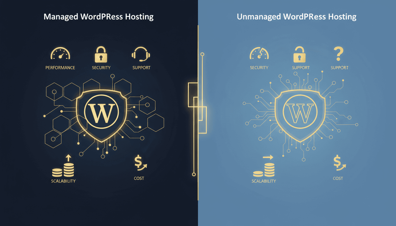 Hero image for Managed vs Unmanaged WordPress Hosting: Which One Is Right for You?
