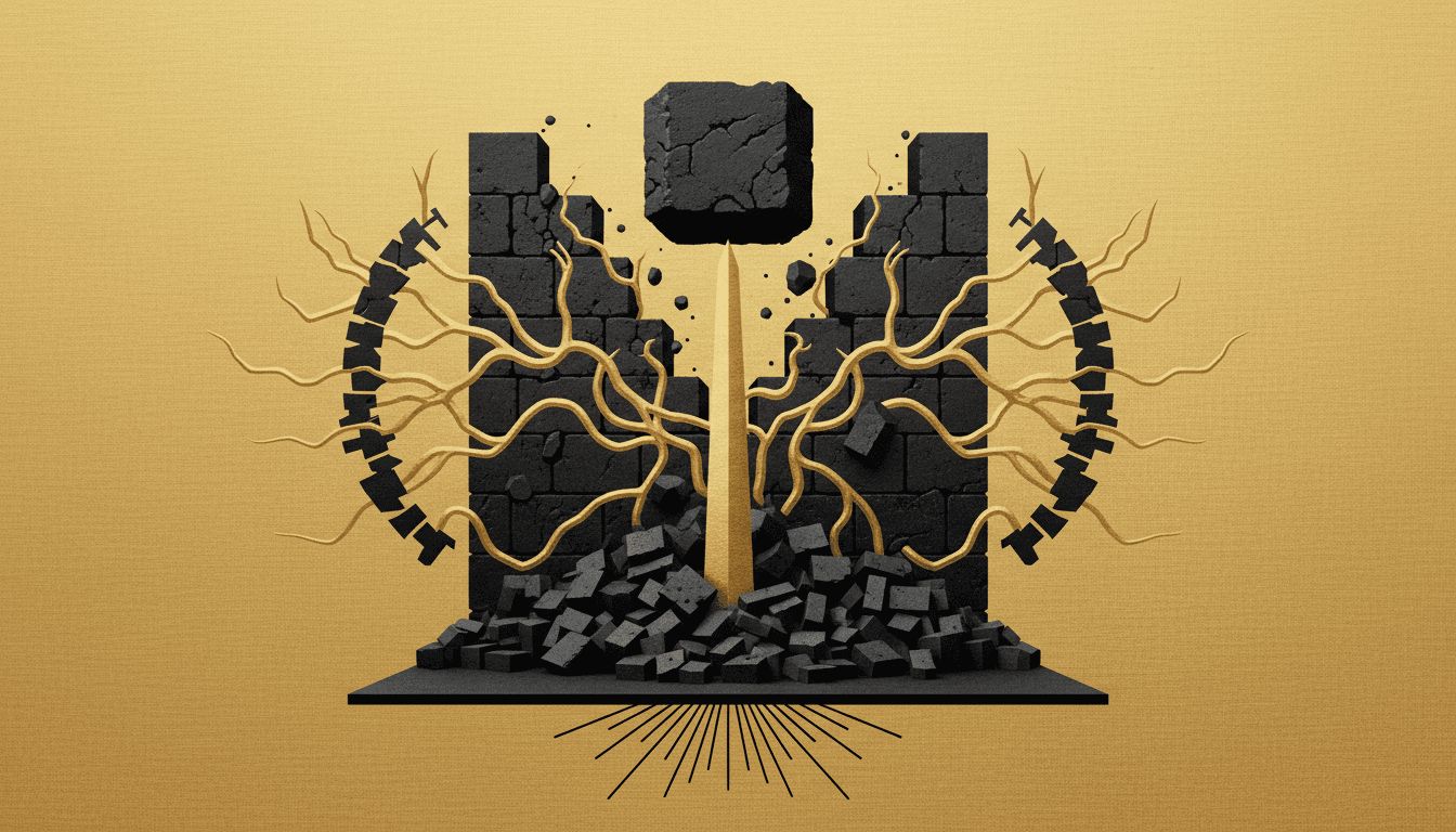 Agency owner reviewing hosting costs with calculator and laptops showing WordPress sites