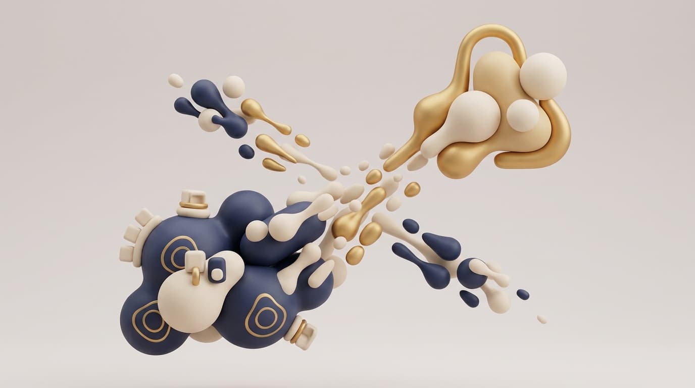 Split screen showing WordPress dashboard and Substack interface with migration arrows